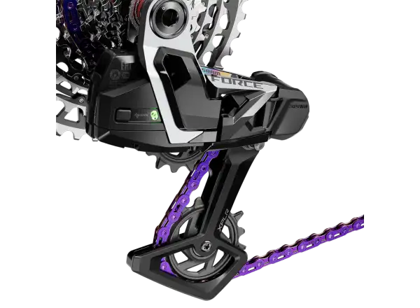 Reťaz Sram Force E1 Flattop (Purple, 126 článkov)