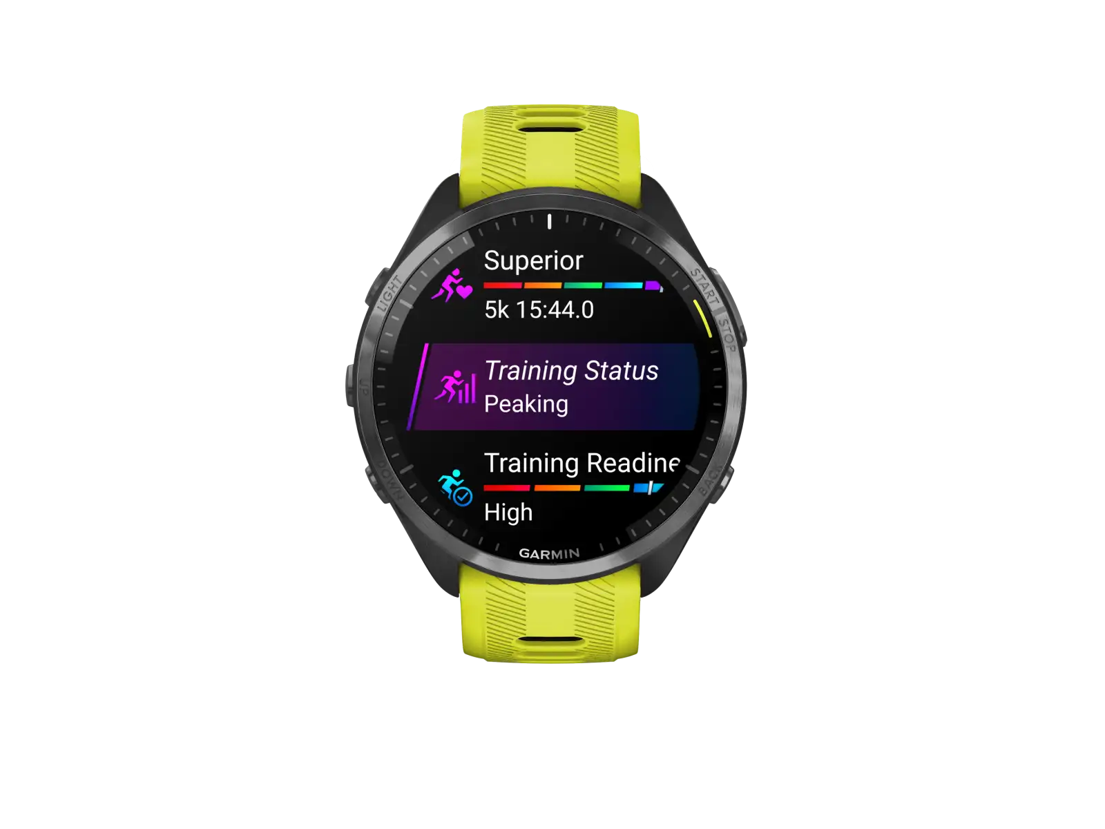 Garmin Forerunner 965 smart hodinky Carbon Grey Titan DLC/Yellow