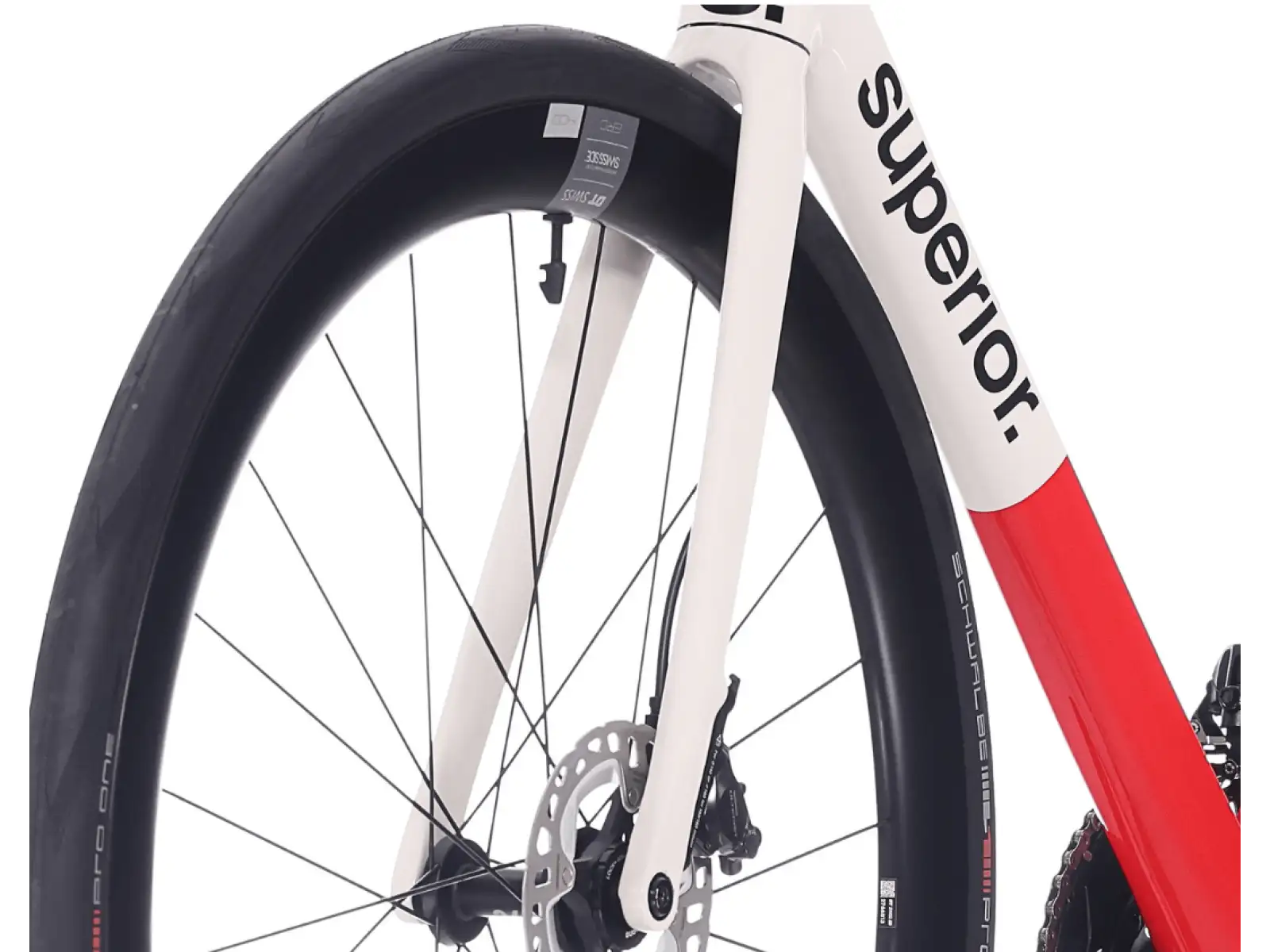 Superior RR 9.8 bicykel cestný bicykel Gloss Red / White