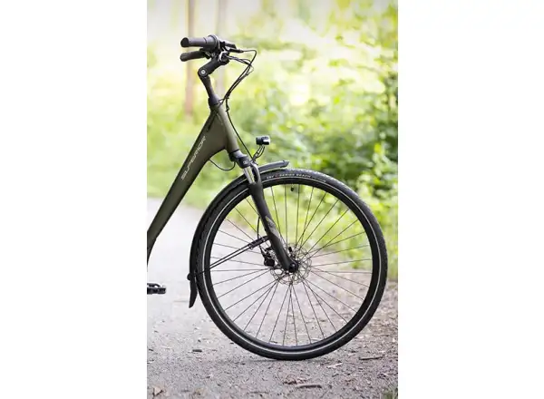 Mestský elektrobicykel Superior SBC 200 matný tmavozelený
