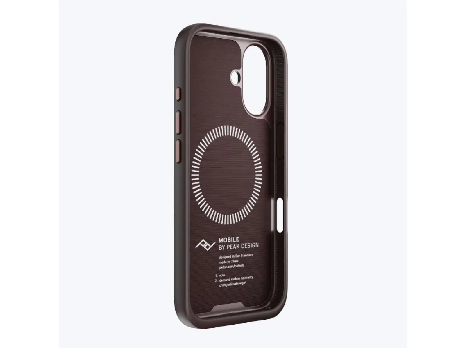 Peak Design Mobile Everyday Fabric Case pre iPhone 16 puzdro na mobil Eclipse