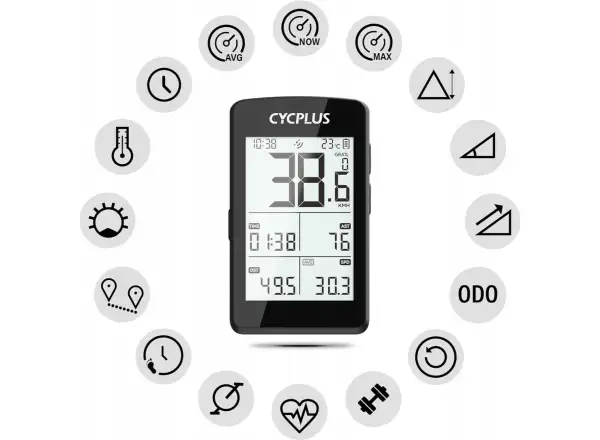 Cycplus M3 cyklopočítač