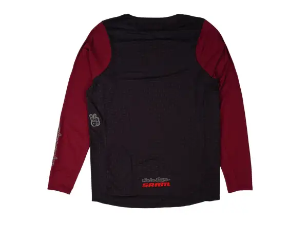 Troy Lee Designs x SRAM Skyline pánsky dres dlhý rukáv Radioscape Black/Berry