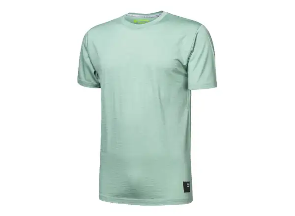 Sensor Merino Cordura pánske tričko krátky rukáv Basil Green