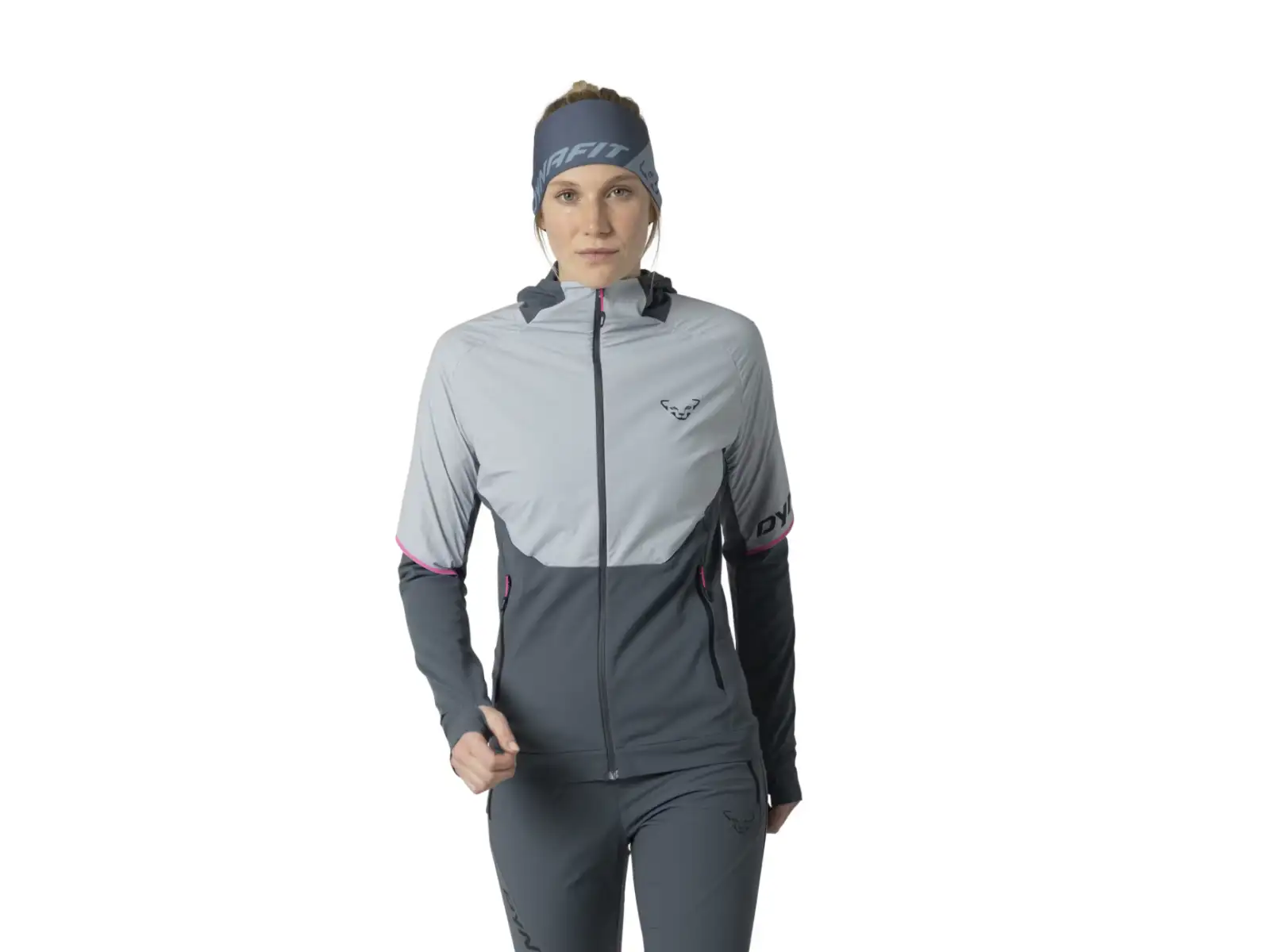 Dynafit Alpine Hybrid dámska bežecká bunda Cloud Blue