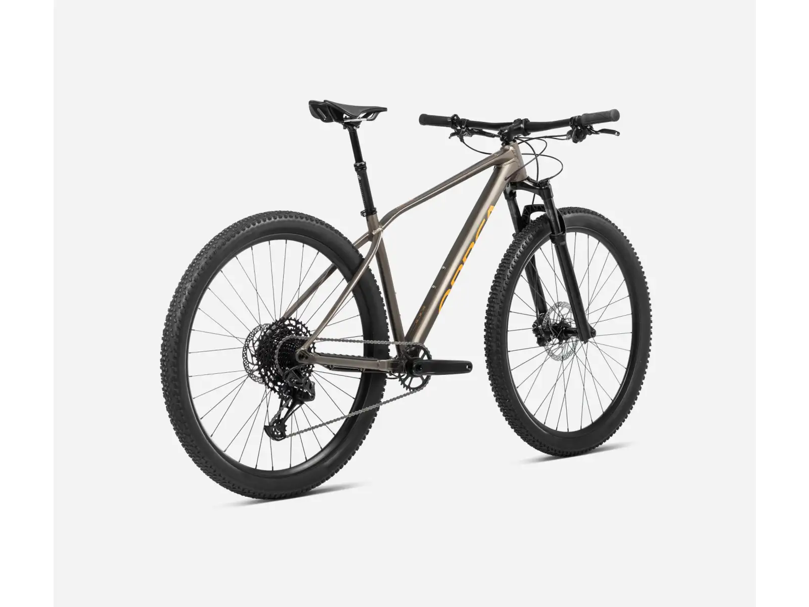 Horský bicykel Orbea Alma H20 Taupe Brown/Mango