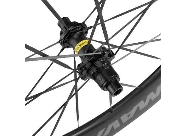 Mavic Comete 55F/65R Disc Centerlock cestné zapletené kolesá pár orech Sram XDR
