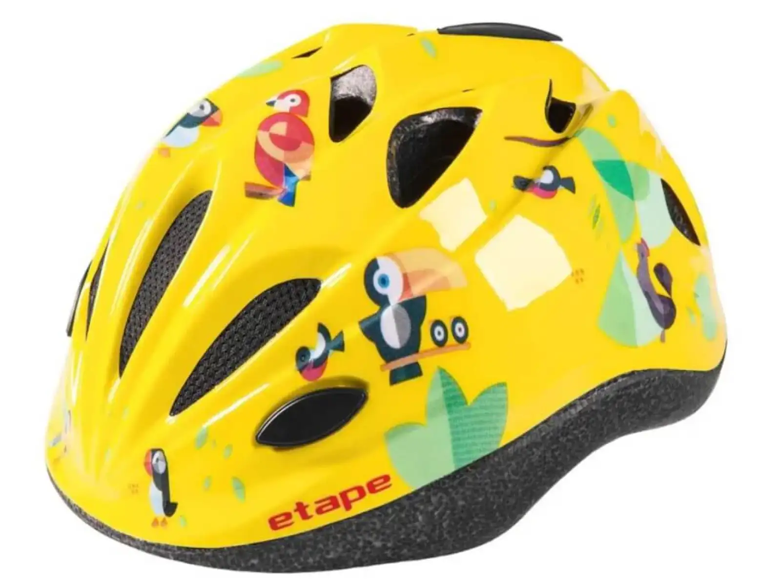 Etape Pony detská cyklistická prilba žltá