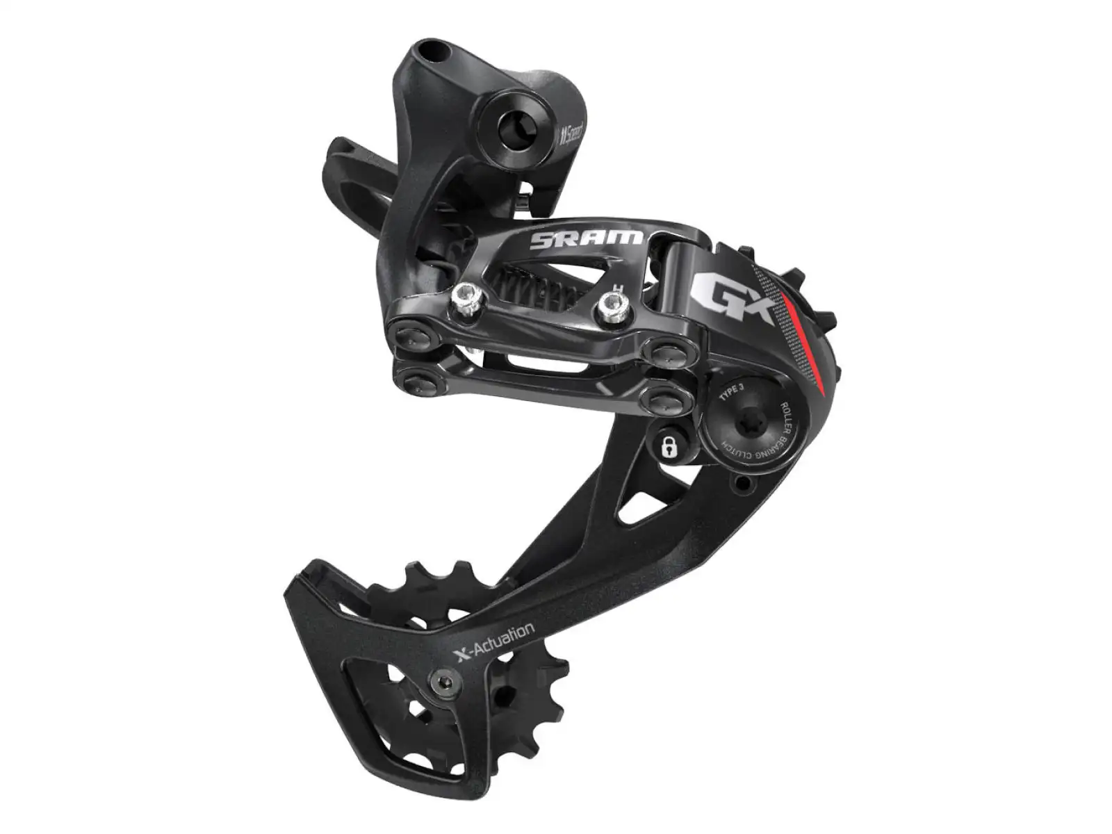 Sram GX 2x11 sp. prehadzovačka dlhé vedenie čierna