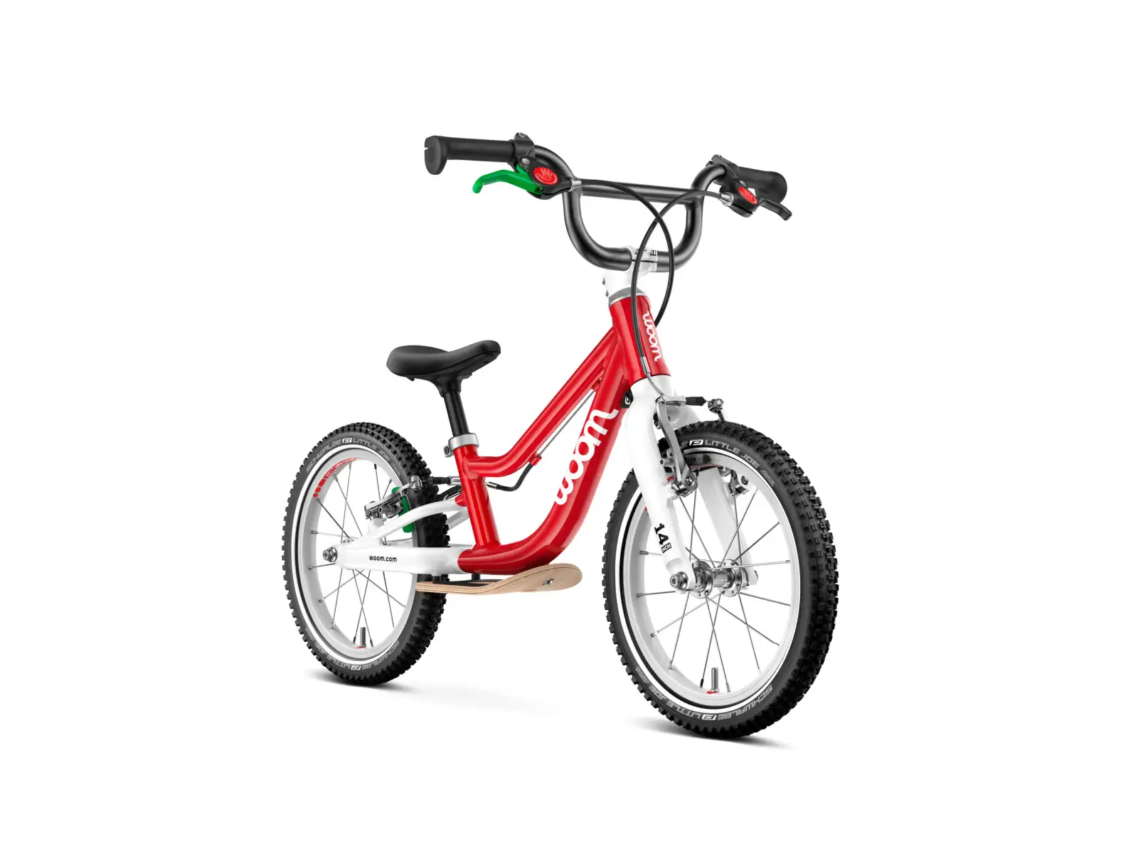 Woom GO 1 Plus Red 14 detské odrážadlo