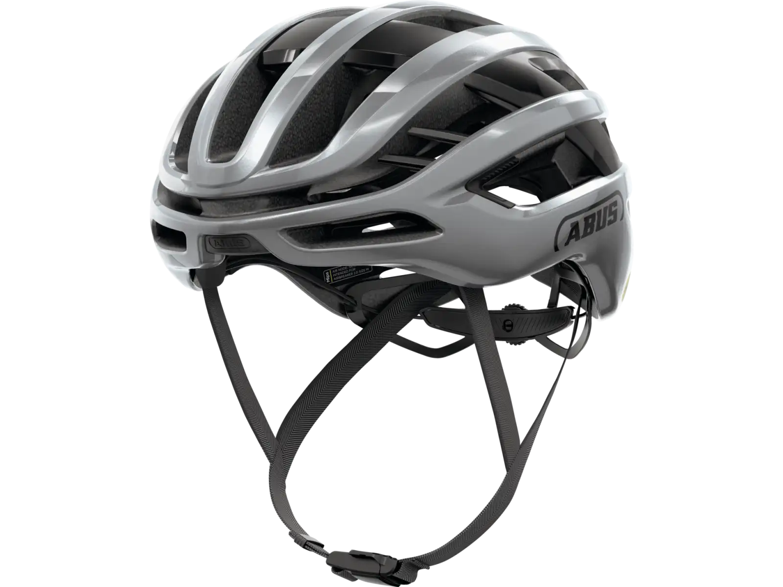 Abus AirBreaker 2.0 MIPS cestná prilba Graphite Silver