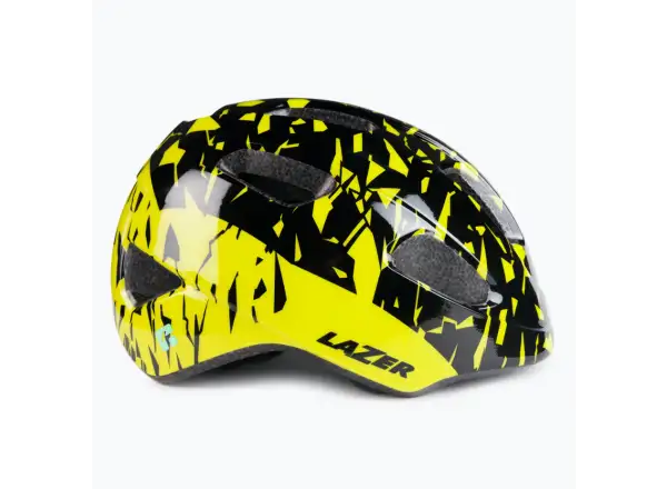 Lazer Nutz KC prilba čierna žltá