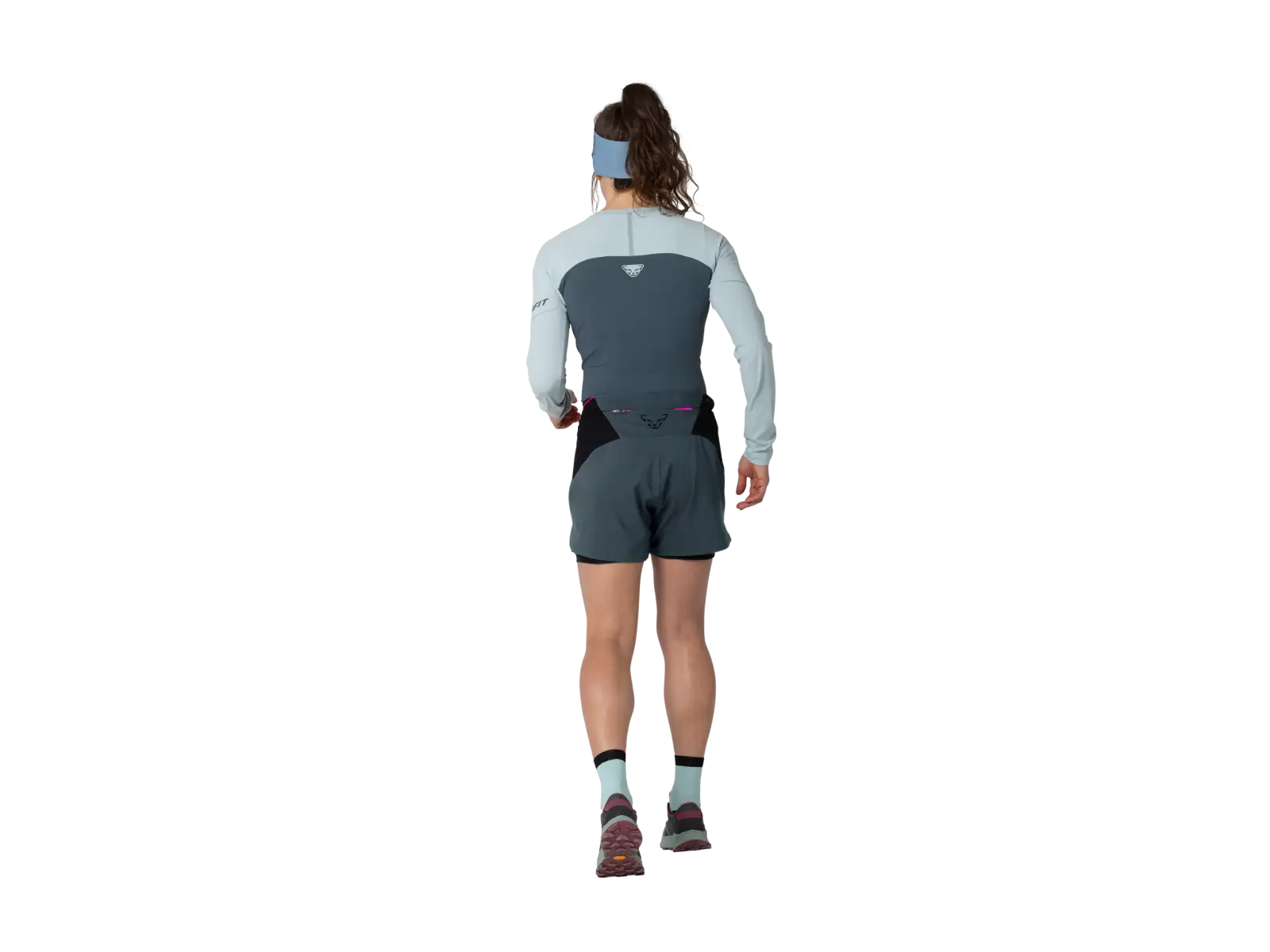 Dynafit Alpine Pro 2v1 dámske bežecké kraťasy Cinder