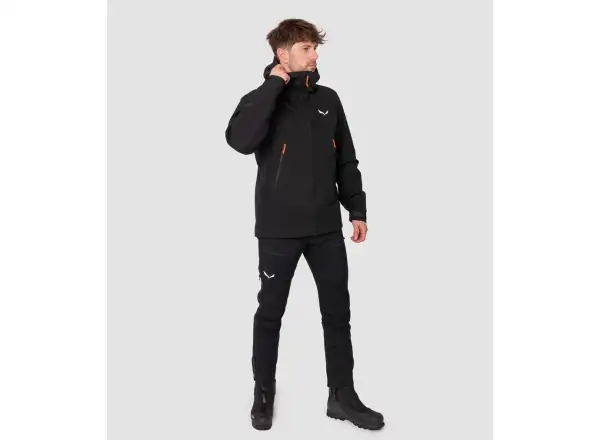 Salewa Ortles Gore-Tex 3L pánska hardshellová bunda black out