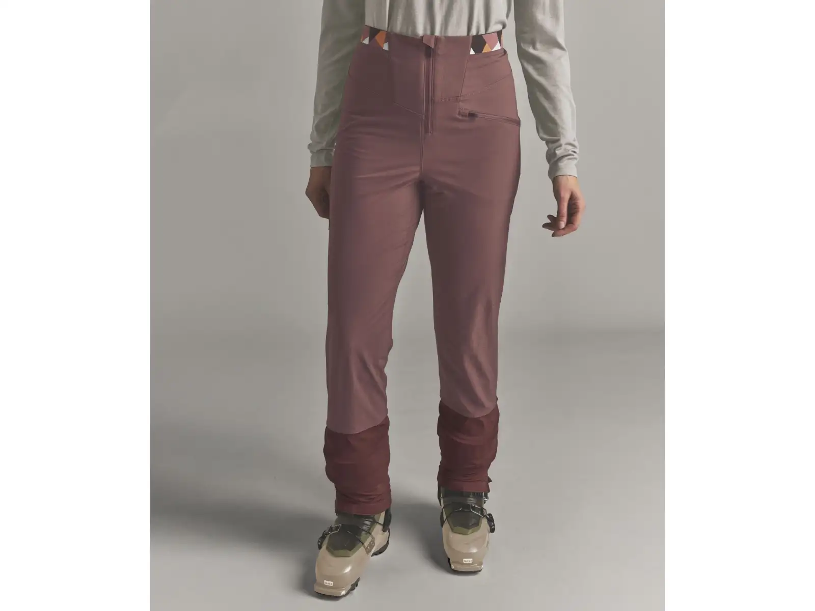 Ortovox Venet Softshell Stretch Pants dámske softshellové nohavice Chestnut