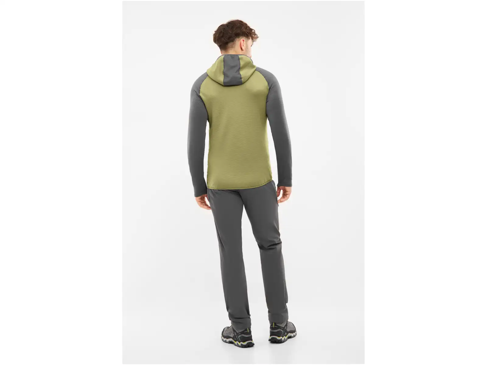 Viking Birger pánska mikina Olive/Grey