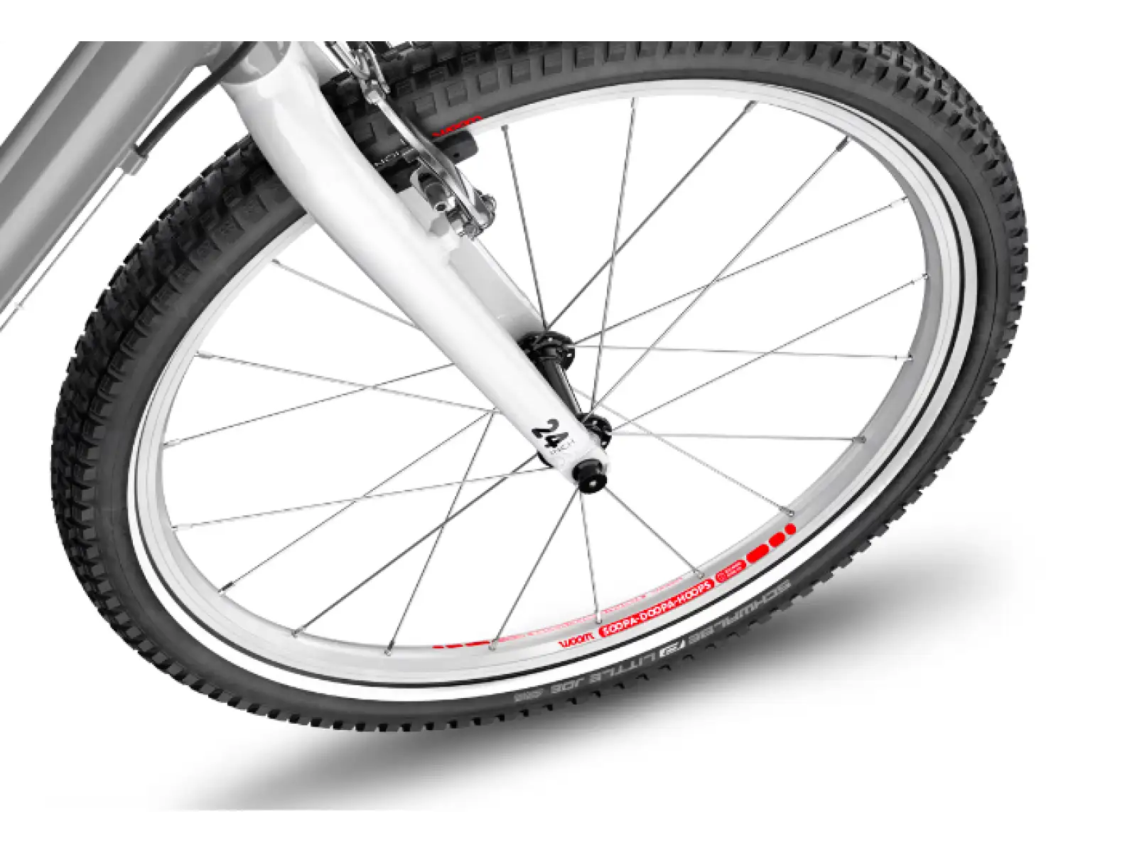 Woom 5 Moon Grey 24 Detský bicykel
