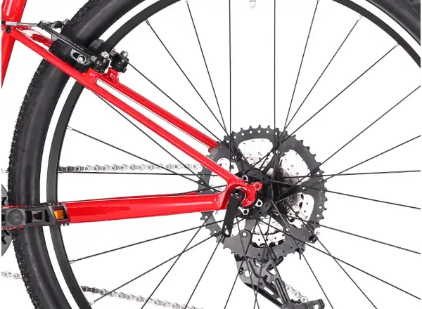 Rock Machine RIFF JR 27 detský bicykel Gloss Fire Red