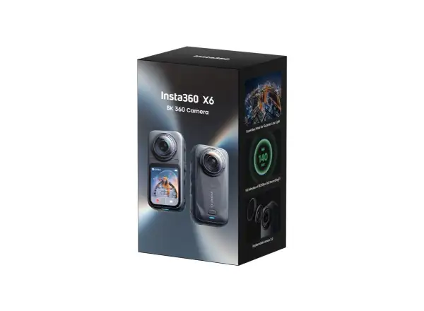 Insta360 X6 akčná kamera Standard Bundle Black