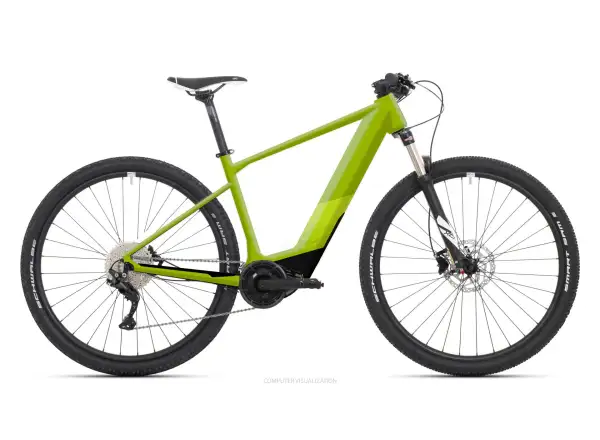 Horský bicykel Superior eXC 7039 B Matte Lime Metatllic