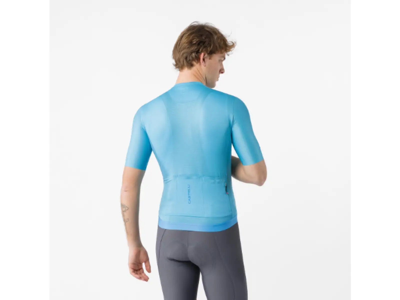 Castelli Espresso 2 pánsky dres krátky rukáv Neon Cobalt