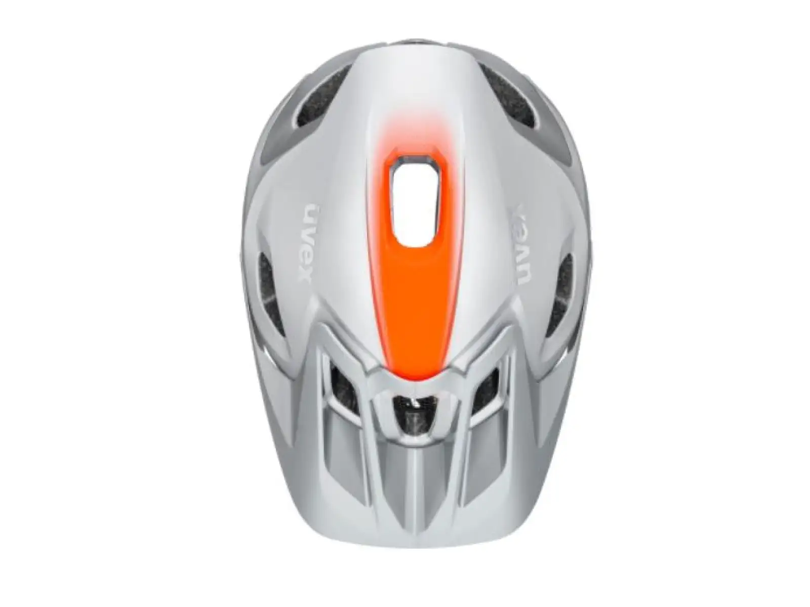 Uvex Quatro Integrale MTB prilba Silver/Orange Mat 2021