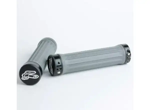 Renthal Traction Lock-On gripy Medium šedivá