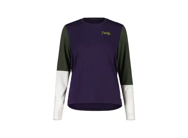 Maloja TurnerkampM. dámsky dres krátky rukáv Dark Grape
