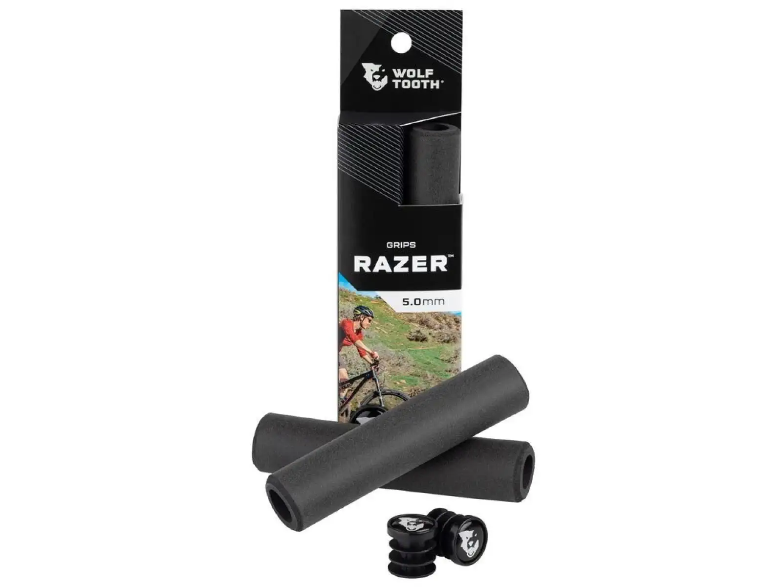 Wolf Tooth Razer 5 mm gripy čierna
