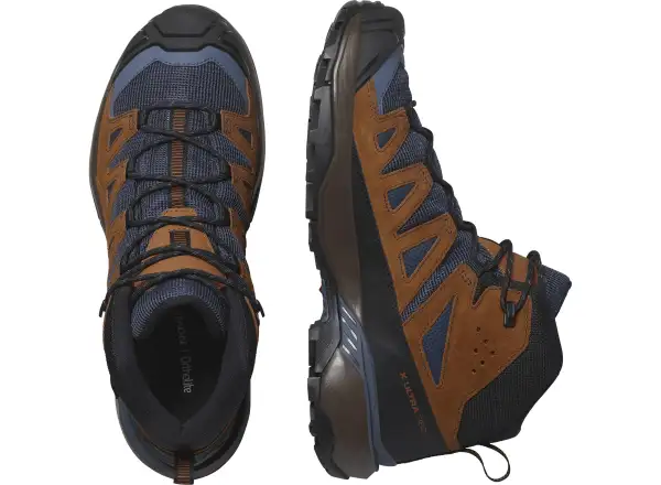 Salomon X Ultra 360 LDR MID GTX pánska turistická obuv Blue Nights/Caramel Cafe/Grisaille