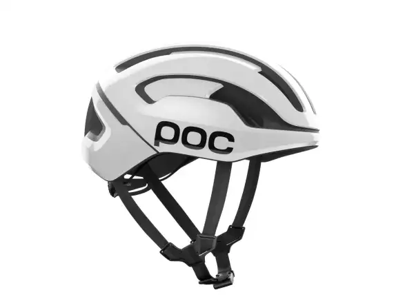 POC Omne Air MIPS prilba Hydrogen White/Uranium Black Matt/Logo