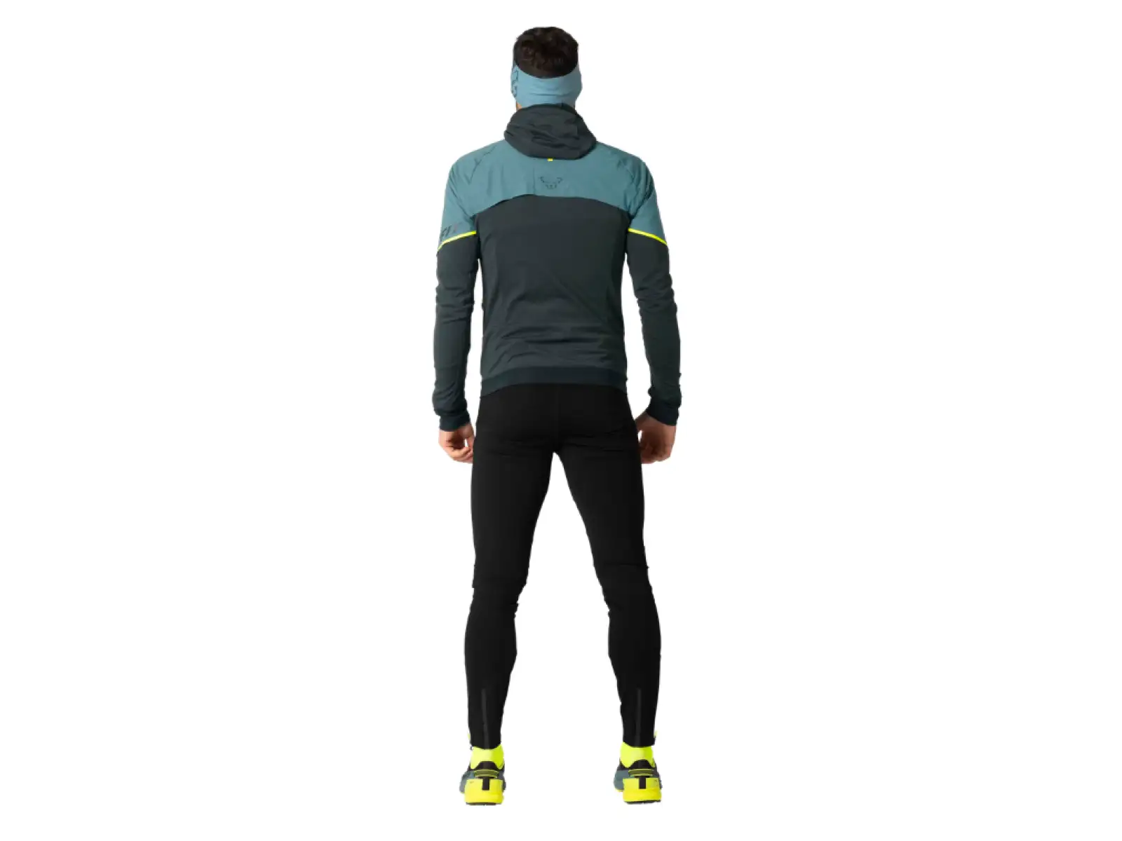 Dynafit Alpine Hybrid pánska bežecká bunda Smoke Blue