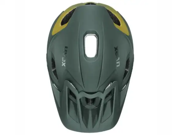 Uvex Quatro Integrale MTB prilba Tocsen Forest/Mustard Mat
