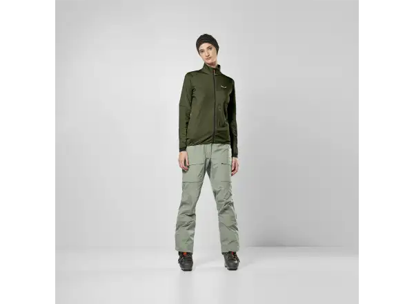 Salewa Sella Crevasse dámska mikina Dark Olive
