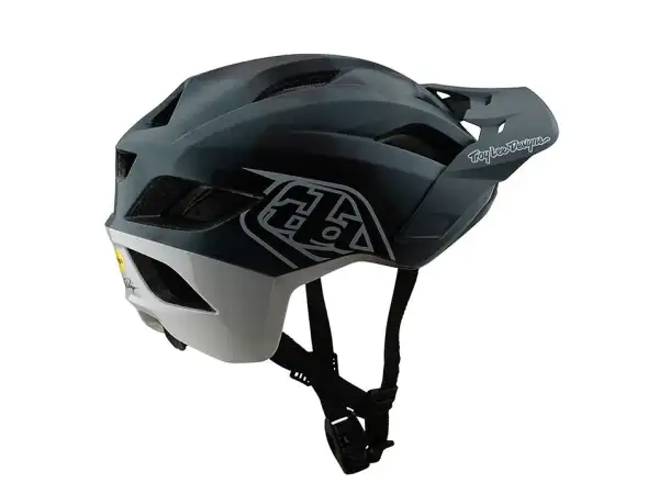 Troy Lee Designs Flowline SE prilba Badge Camo Gray