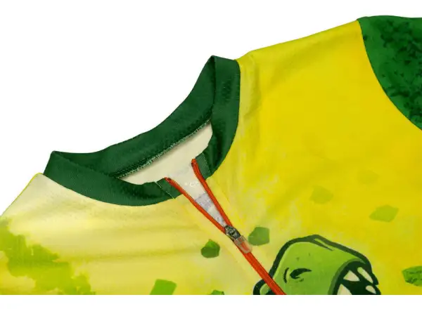 Etape Rio detský dres krátky rukáv zelená