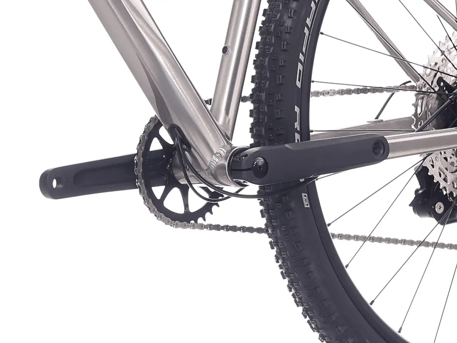 Superior XP 6.1 horský bicykel Gloss Brush Alu/Black