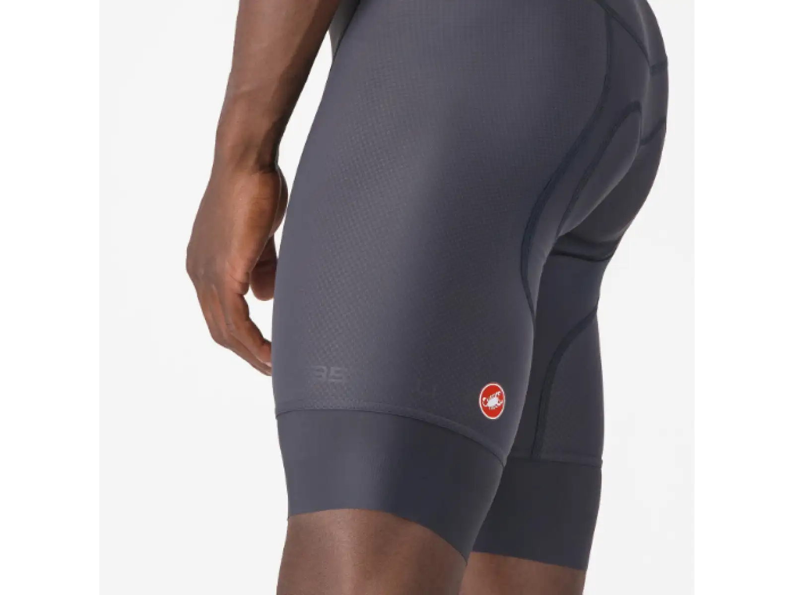 Castelli Competizione 2 pánske nohavice s trakmi Dark Gray