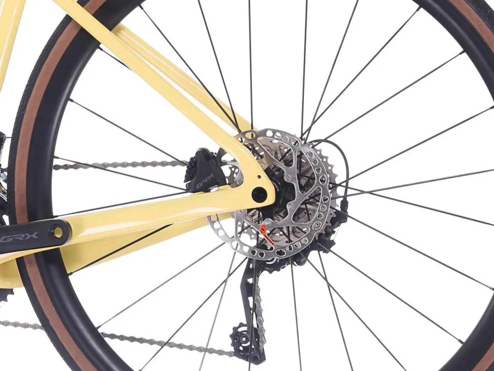 Rock Machine Lukk CR 60 gravel bicykel Gloss Sulfur Yellow