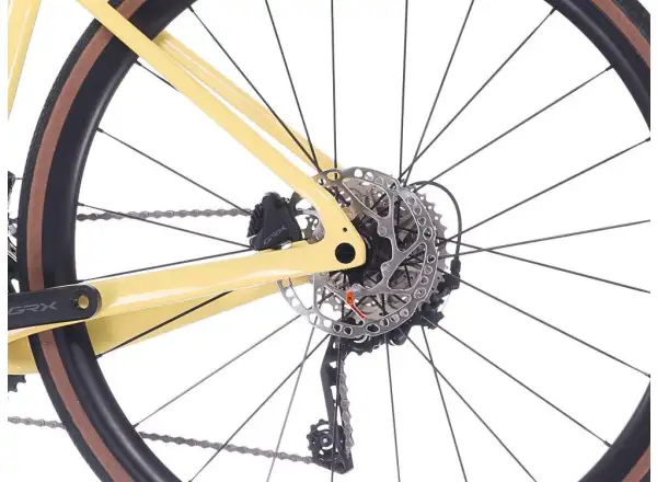 Rock Machine Lukk CR 60 gravel bicykel Gloss Sulfur Yellow