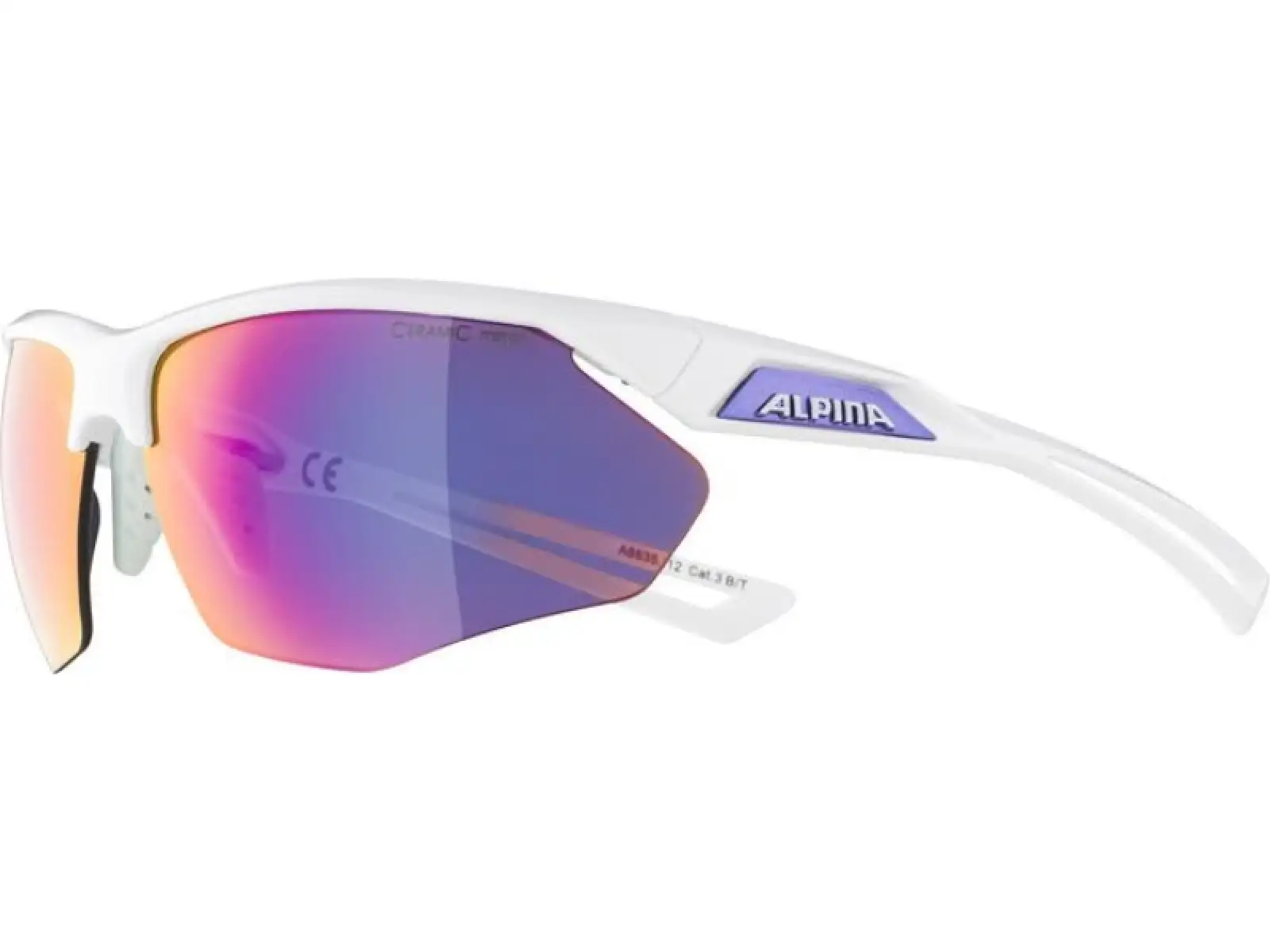 Slnečné okuliare Alpina Nylos HR White/Purple