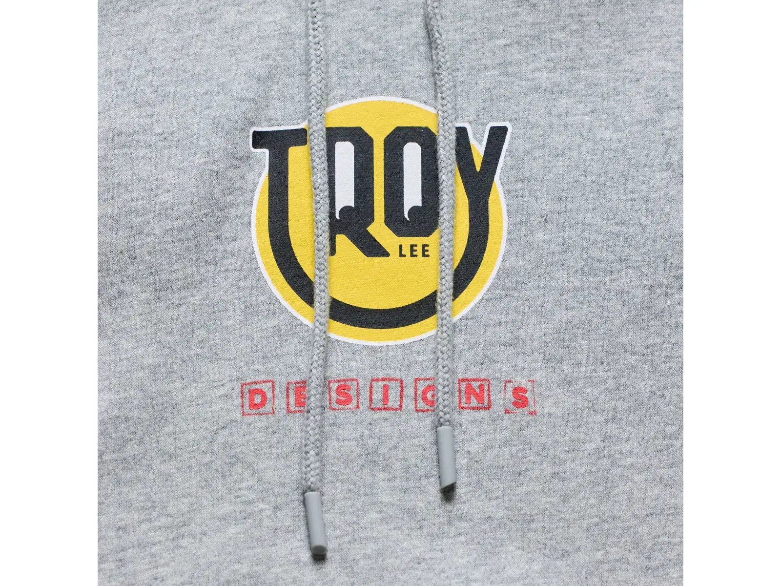 Troy Lee Designs Happy Dayz Racing pánska mikina Gray heather