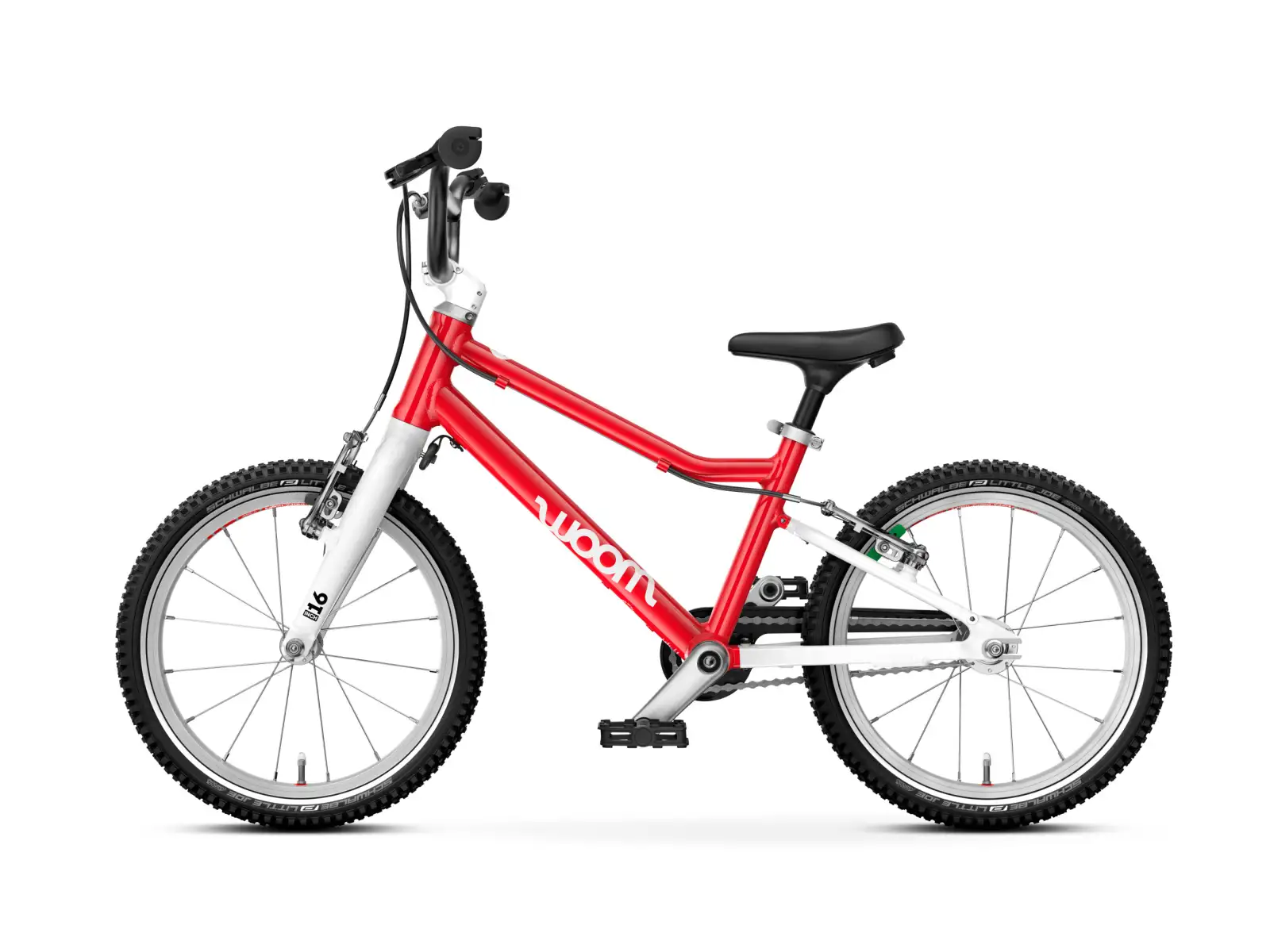 Woom GO 3 Red 16 detský bicykel