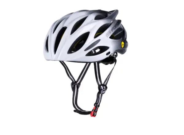 Force Bull Hue Mips cyklistická prilba biela/čierna