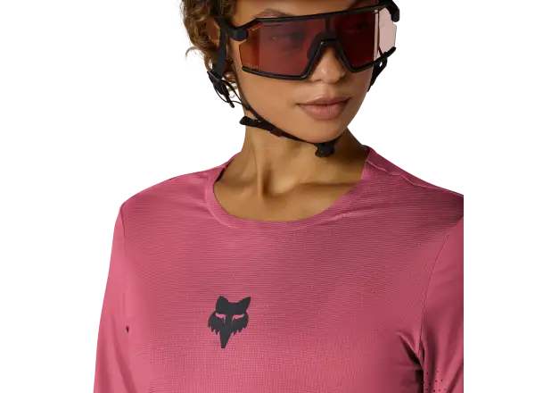 Fox Flexair dámsky dres krátky rukáv Berry