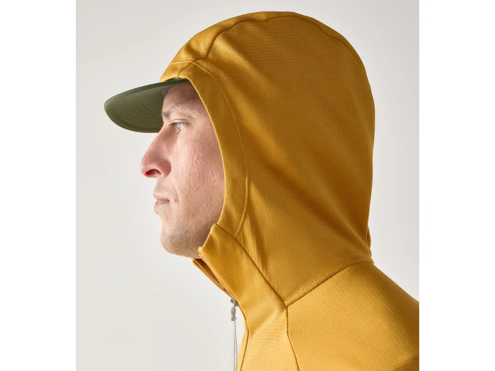 Haglöfs Korp Mid Hood mikina Clay Yellow