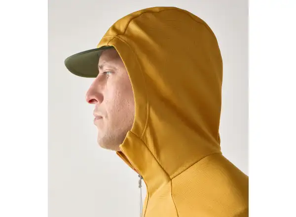 Haglöfs Korp Mid Hood mikina Clay Yellow