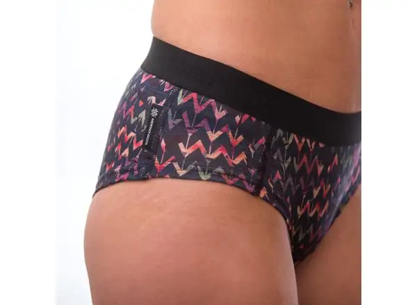 Sensor Merino Impress dámske nohavičky Deep Blue/Origami