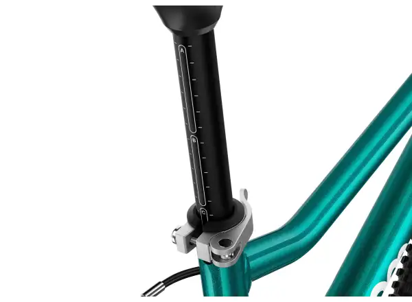 Woom GO 3 Automagic Metallic Turquoise 16 detský bicykel