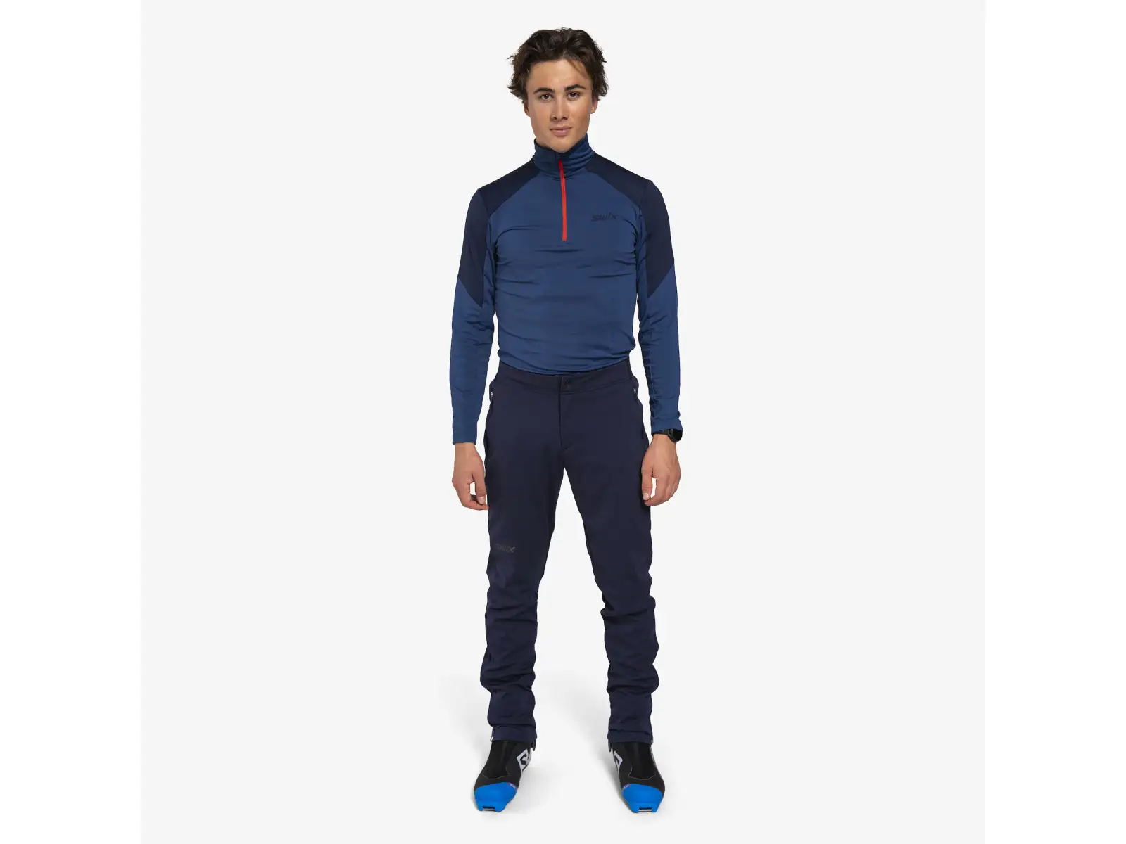 Swix Infinity Softshell pánske nohavice Navy